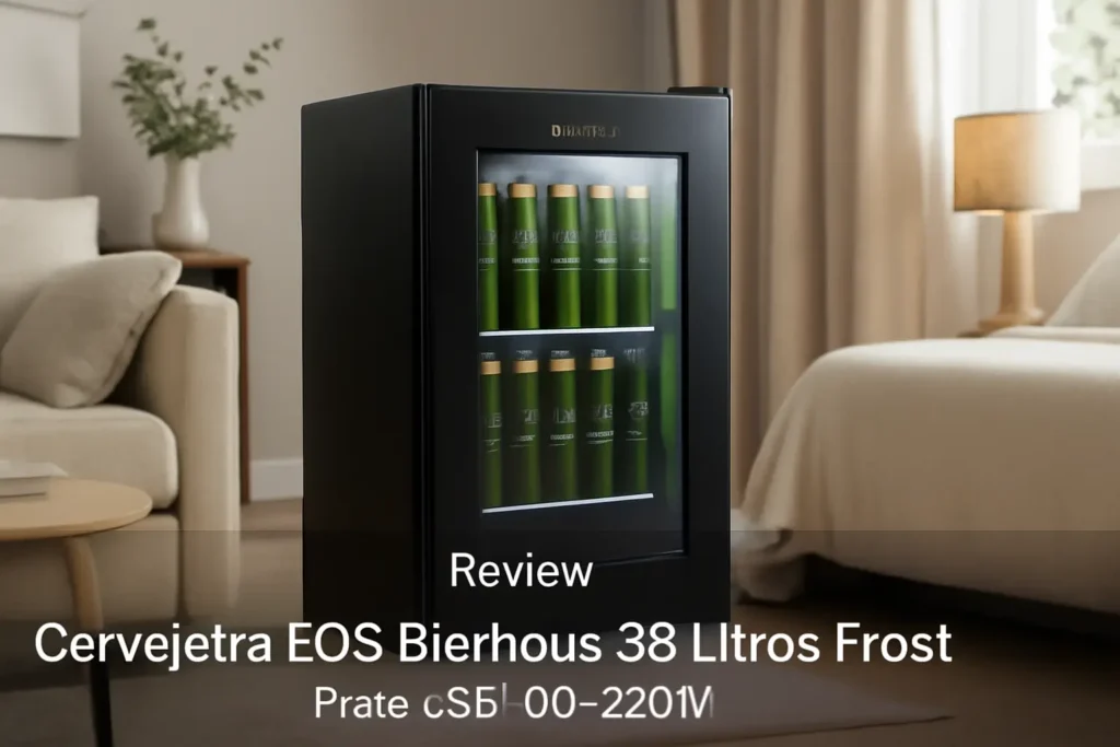 Cervejeira EOS Bierhaus 98 Litros Frost Free ECE100 220V: Compacta e Eficiente para Sua Bebida