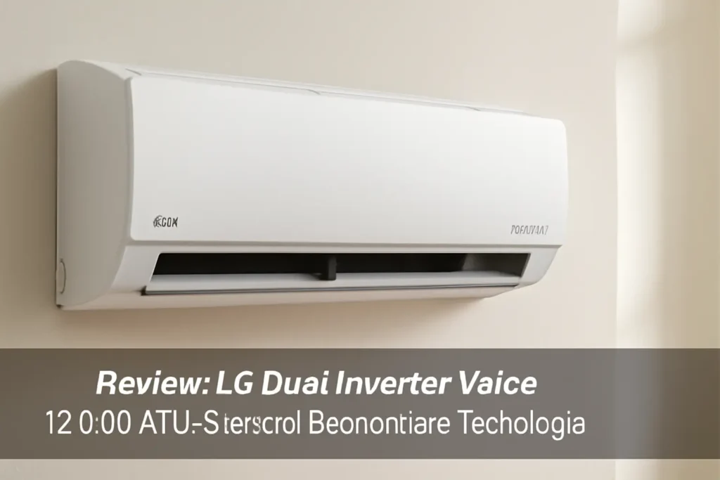 LG Dual Inverter Voice 12.000 BTU: Silêncio, Economia e Tecnologia