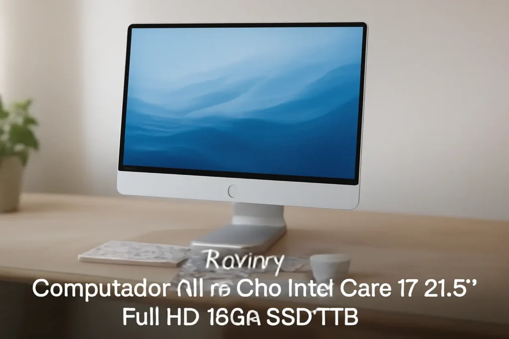 Computador All In One Intel Core i7 21,5" Full HD 16GB SSD 1TB