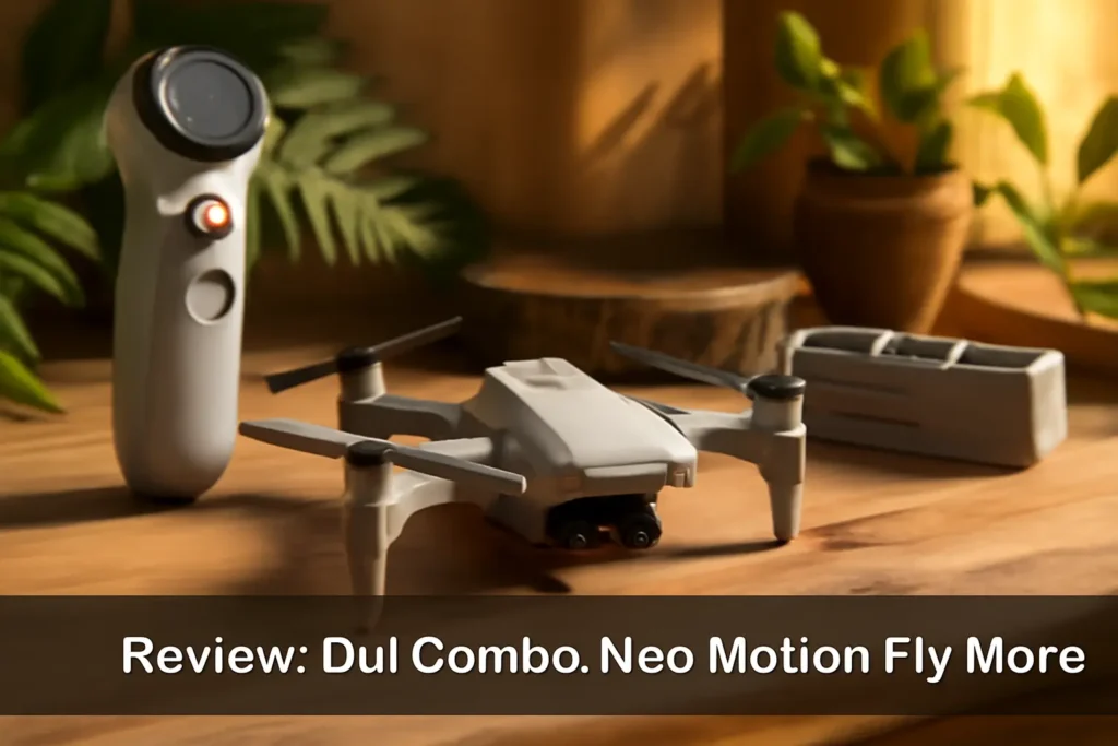 DJI Combo Neo Motion Fly More: Mini Drone com Câmera UHD 4K e Tecnologia de Rastreamento