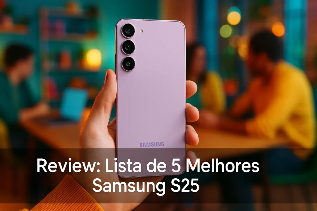 Lista de 5 Melhores: Samsung s 25