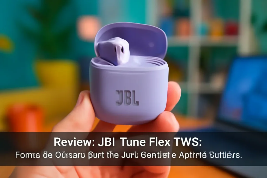 JBL Tune Flex TWS: Fones de Ouvido Sem Fio com Conforto e Som de Qualidade