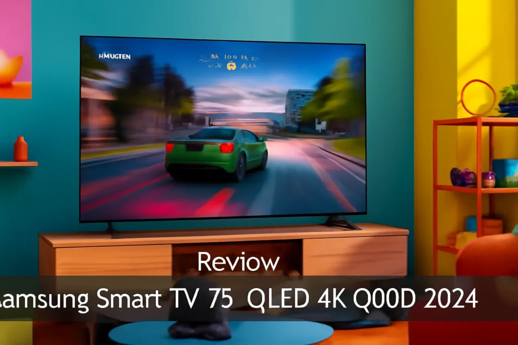 Samsung Smart TV 75" QLED 4K Q60D 2024: Modo Game, Design Slim e Visual Sem Limites