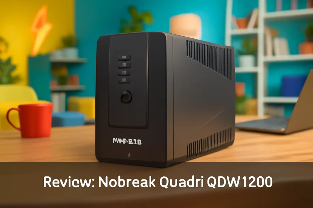 RAGTECH – Nobreak Quadri QDW 1200: Potência e Segurança para Seu Equipamento