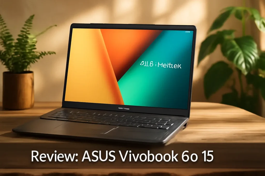 Notebook ASUS Vivobook GO 15: Desempenho e Portabilidade em um Design Compacto