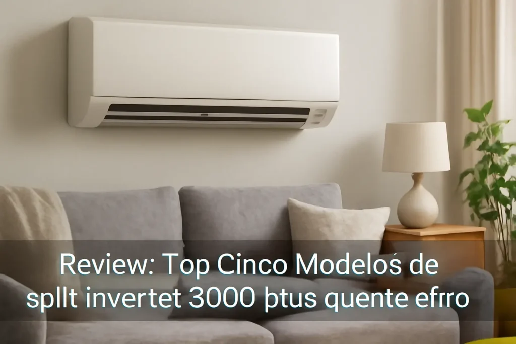 Top Cinco Modelos de split inverter 9000 btus quente e frio
