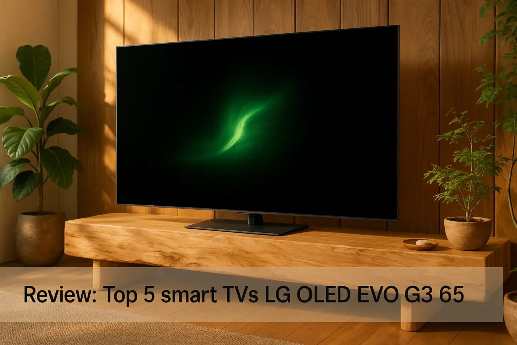 Top 5 smart TV LG OLED EVO g3 65