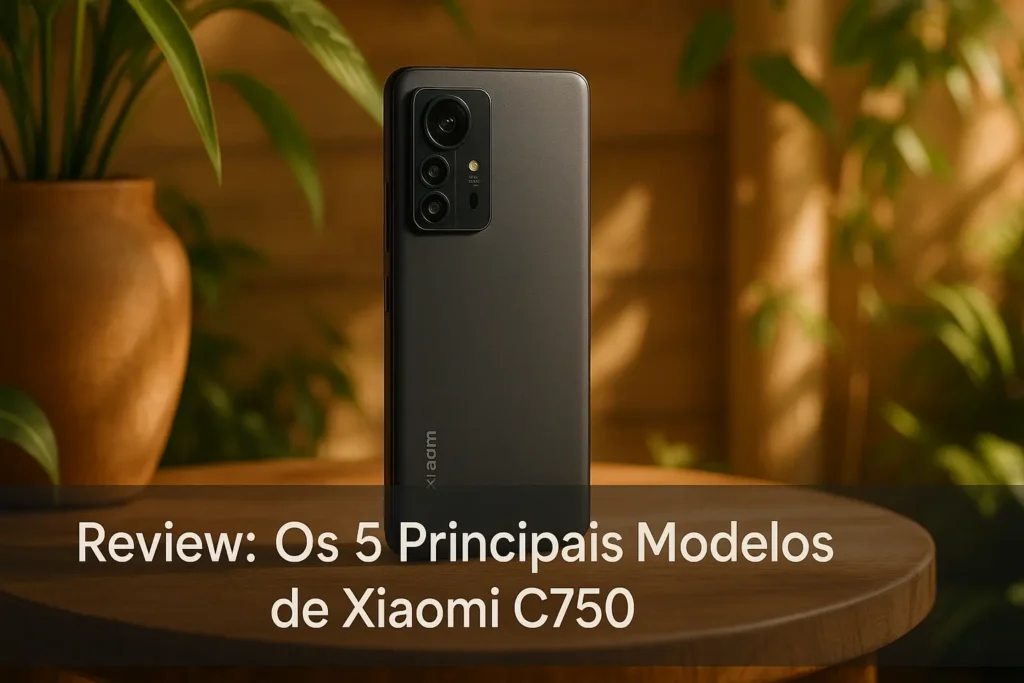 Os 5 Principais Modelos de Xiaomi c750
