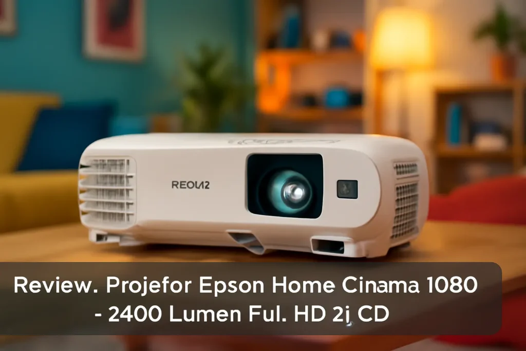 Projetor Epson Home Cinema 1080-3400 Lumen Full HD 3LCD