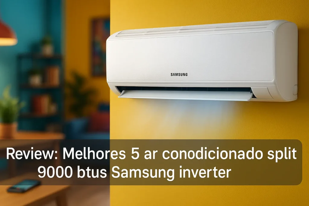 Melhores 5 ar condicionado split 9000 btus Samsung inverter