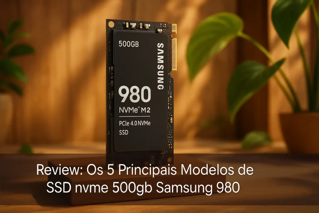 Os 5 Principais Modelos de SSD nvme 500gb Samsung 980