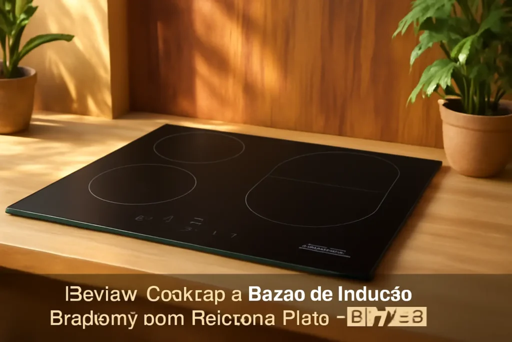 Cooktop 4 Bocas de Indução Brastemp com Flexizone Preto - BDJ77BE