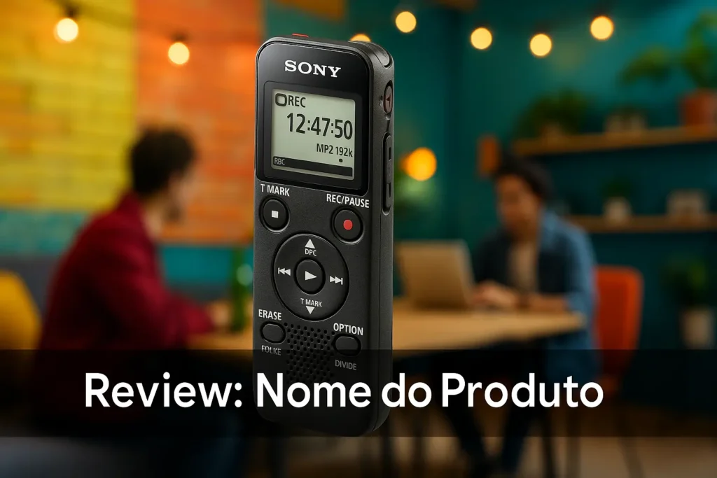 Cinco Melhores Modelos de gravador de voz Sony icd px470