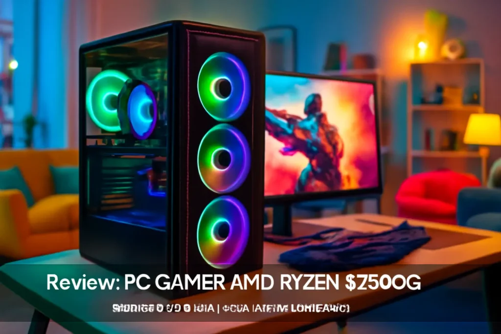 PC GAMER AMD RYZEN 5 5600G - Desempenho e Qualidade Acessível