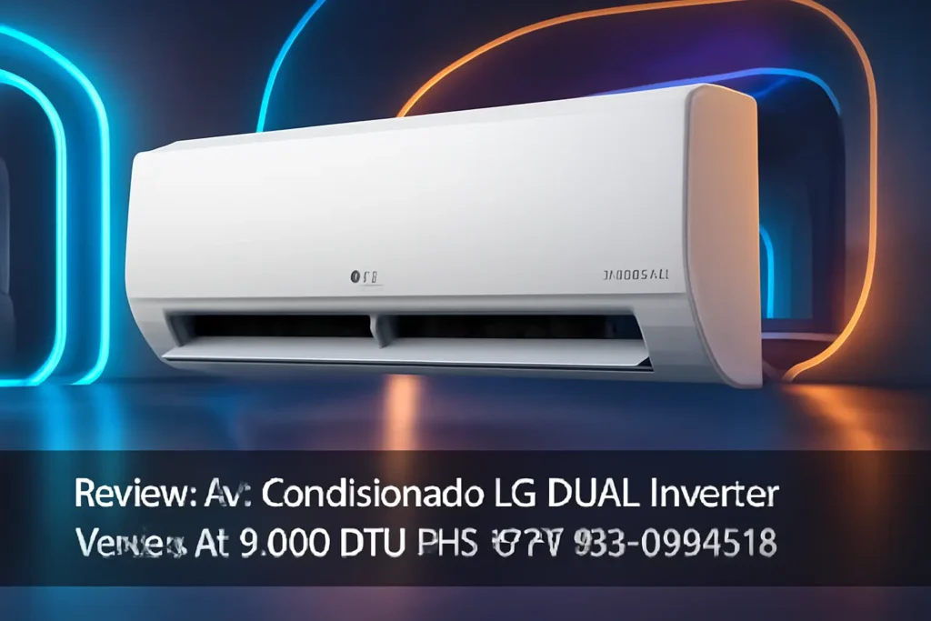 Ar-Condicionado LG DUAL Inverter Voice +AI 9.000 BTU Frio 127V - S3-Q09AA31B: Eficiência e Tecnologia em Clima Perfeito
