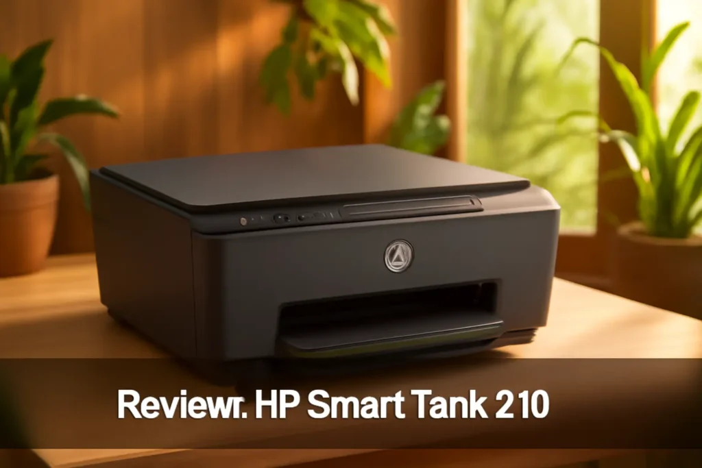 Impressora HP Smart Tank 210: Impressão Eficiente com Tanque de Tinta Colorida
