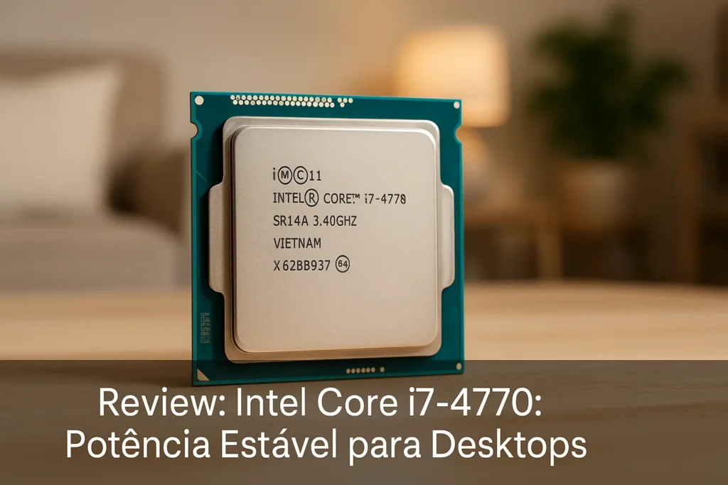 Intel Core i7-4770: Potência Estável para Desktops