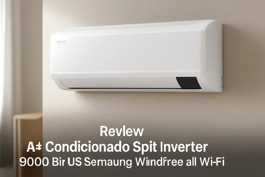 Ar-Condicionado Split Inverter 9000 BTUs Samsung WindFree AI Wi-Fi