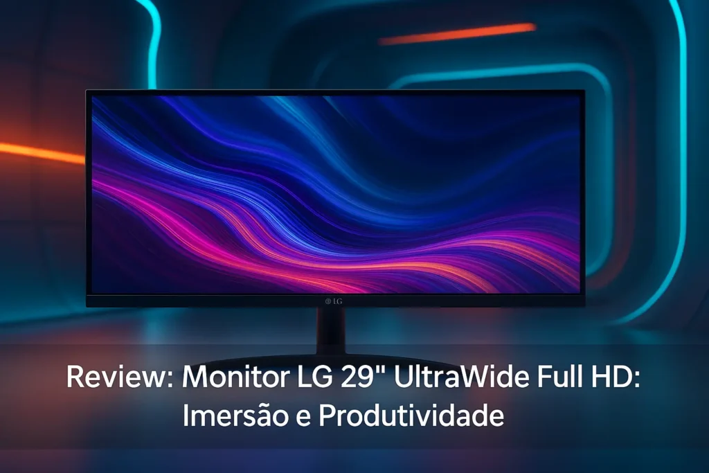 Monitor LG 29" UltraWide Full HD: Imersão e Produtividade