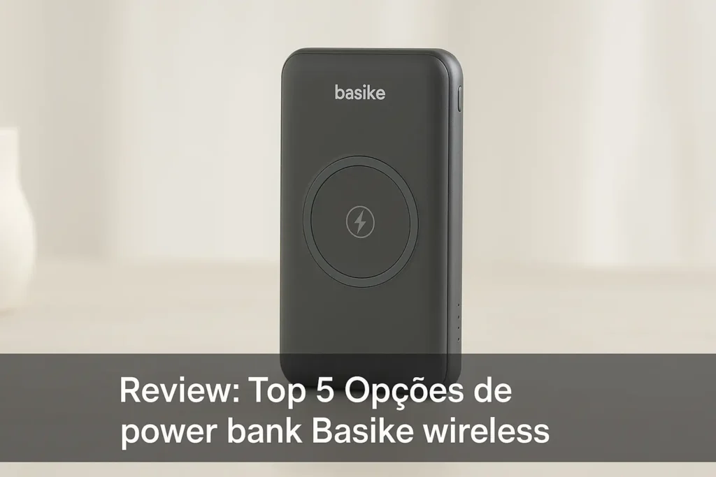 Top 5 Opções de power bank Basike wireless