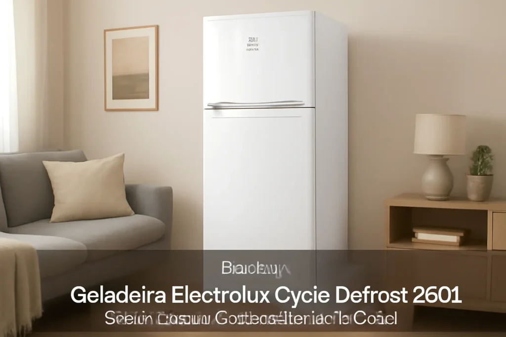 Geladeira Electrolux Cycle Defrost 260L Super Freezer Duplex Branca (DC35A) - 127 Volts