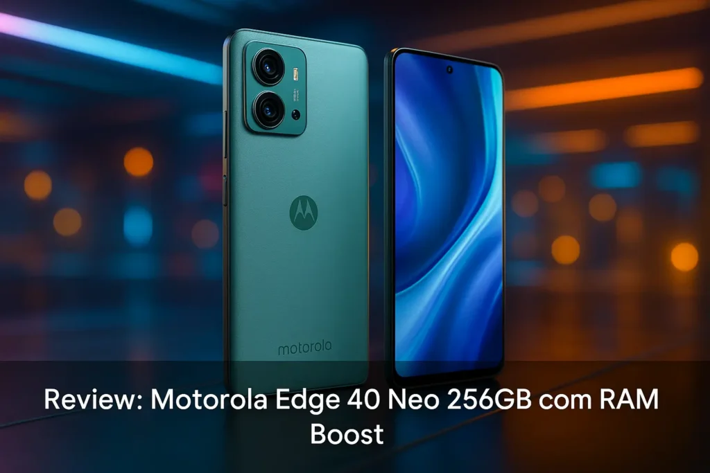 Motorola Edge 40 Neo 256GB com RAM Boost impressiona
