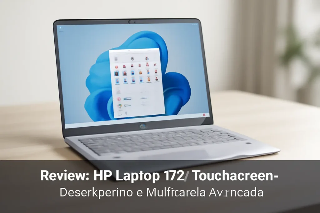 HP Laptop 17,3" Touchscreen - Desempenho e Multitarefa Avançada