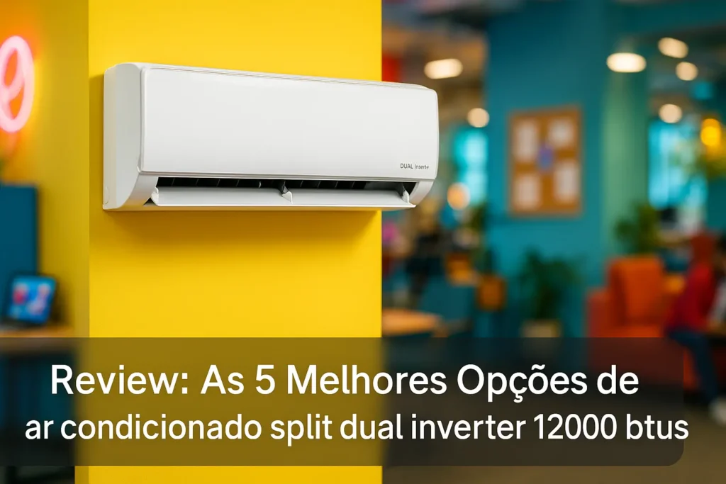 As 5 Melhores Opções de ar condicionado split dual inverter 12000 btus
