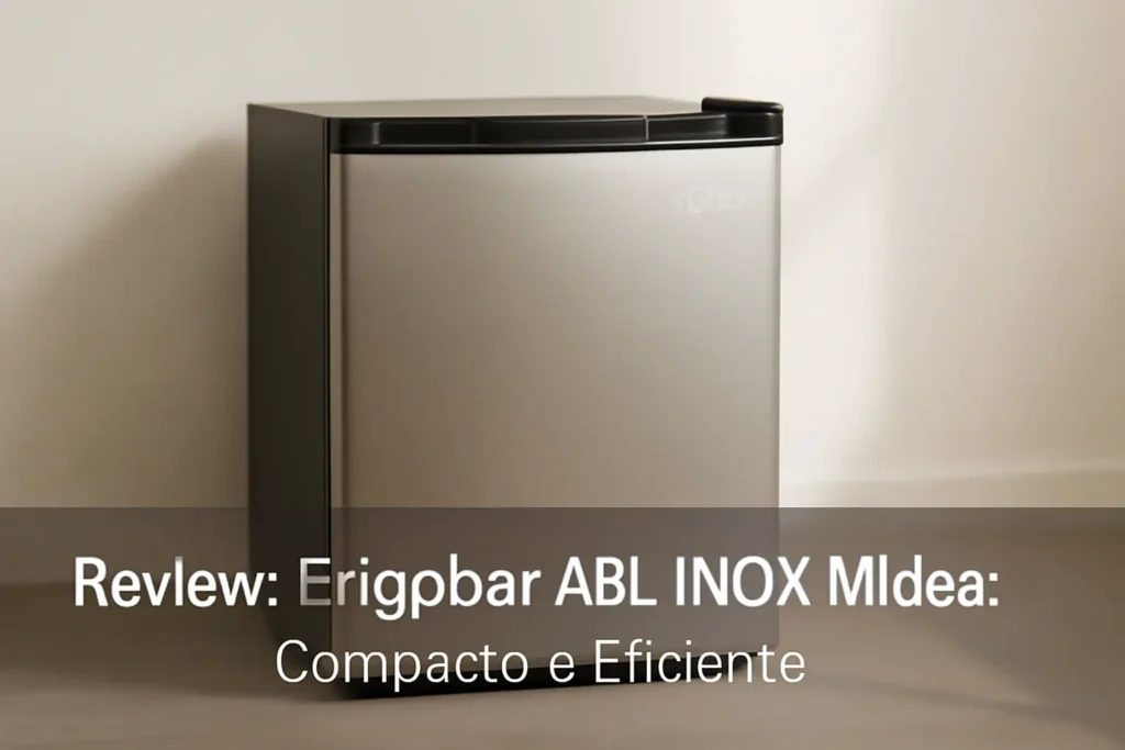 Frigobar 45L INOX Midea: Compacto e Eficiente