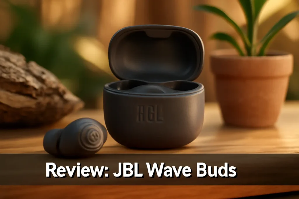 JBL Wave Buds TWS: Fones de Ouvido Sem Fio com Som Profundo e Bateria Duradoura