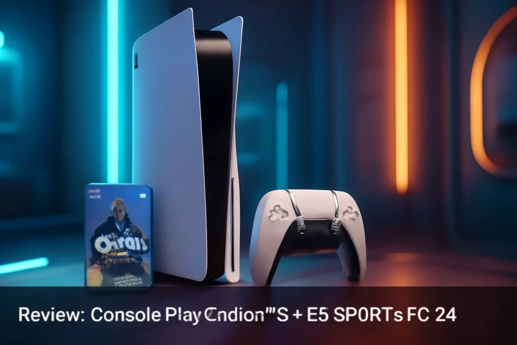 Console PlayStation® 5 + EA SPORTS FC™ 24: Desempenho e Inovação para Gamers