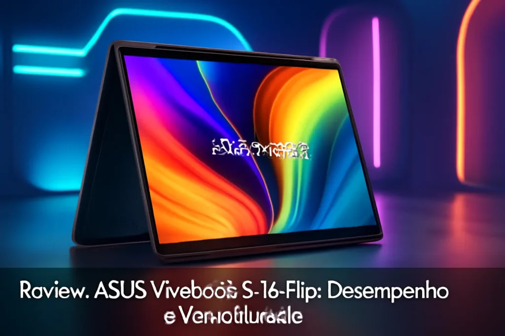 ASUS Laptop Vivobook S 16 Flip: Desempenho e Versatilidade