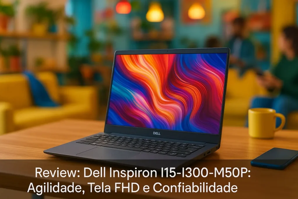 Dell Inspiron I15-I1300-M50P: Agilidade, Tela FHD e Confiabilidade