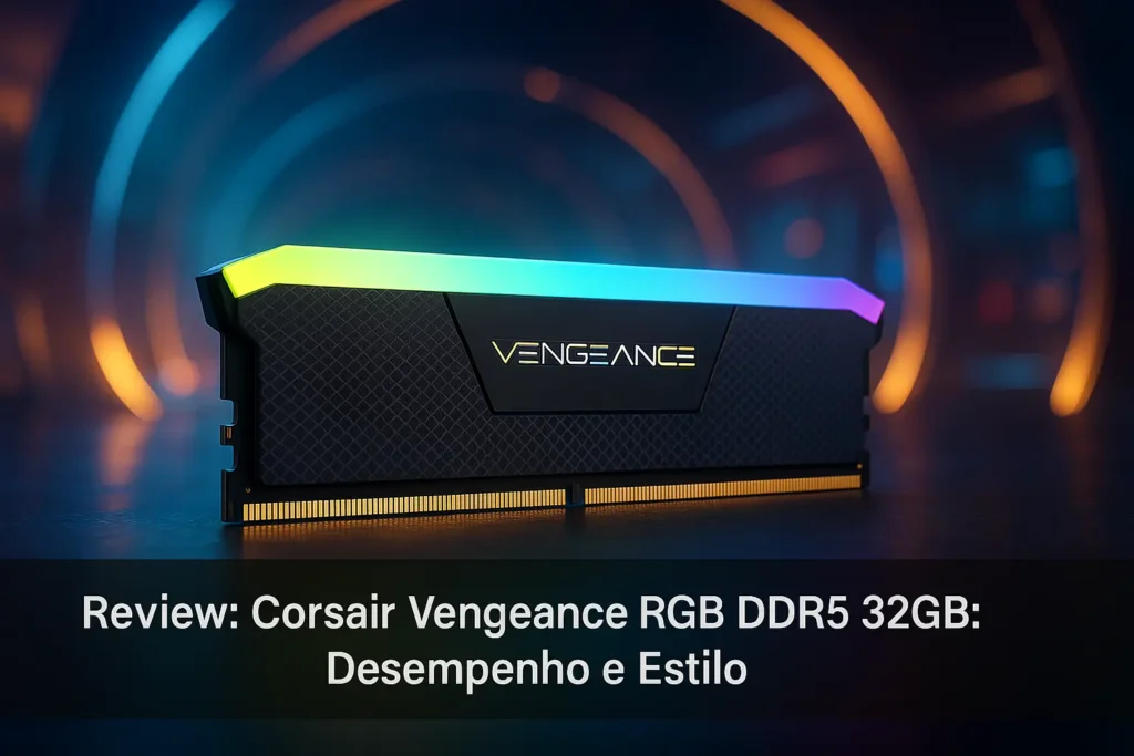 Corsair Vengeance RGB DDR5 32GB: Desempenho e Estilo
