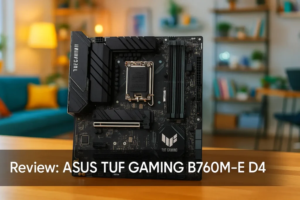 Asus TUF GAMING B760M-E D4: Resistência e Desempenho
