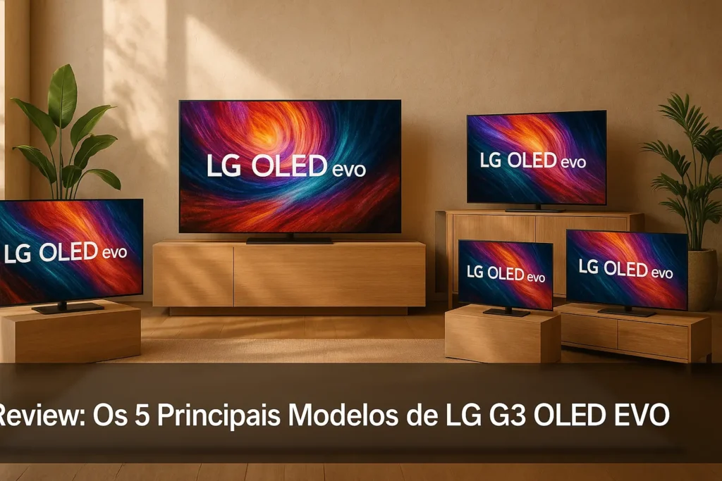 Os 5 Principais Modelos de LG g3 OLED EVO