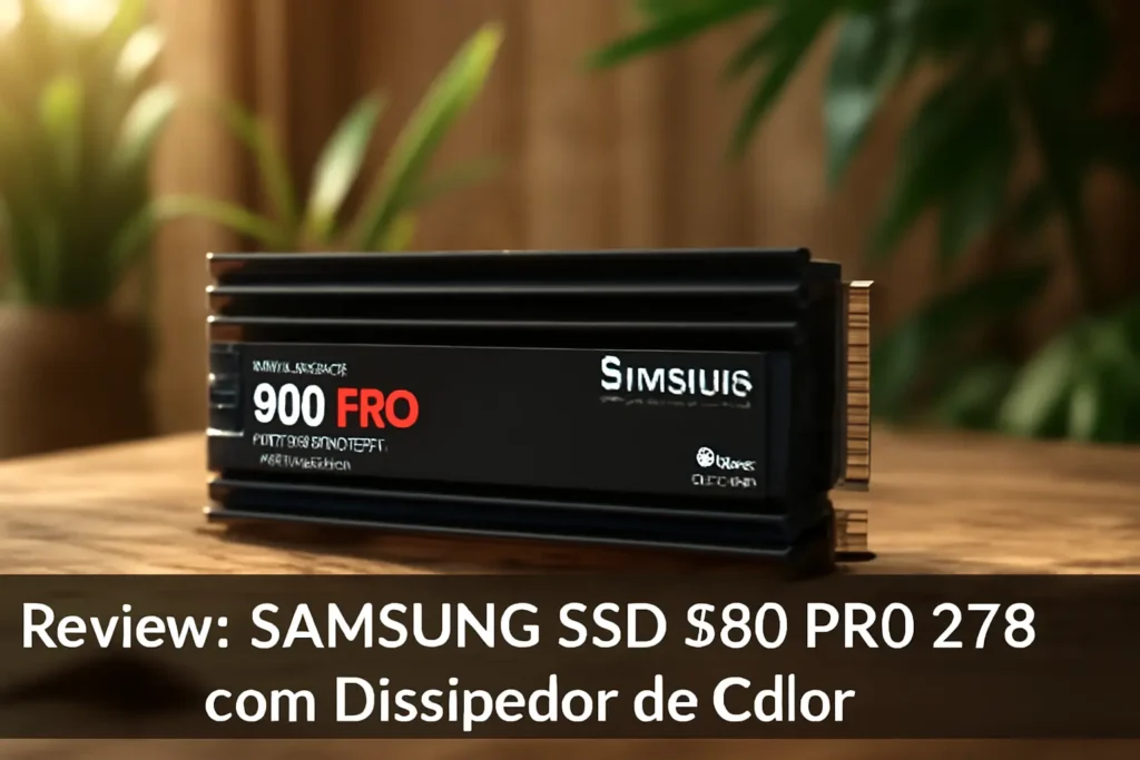 SAMSUNG SSD 980 PRO 2TB com Dissipador de Calor: Desempenho e Controle Térmico
