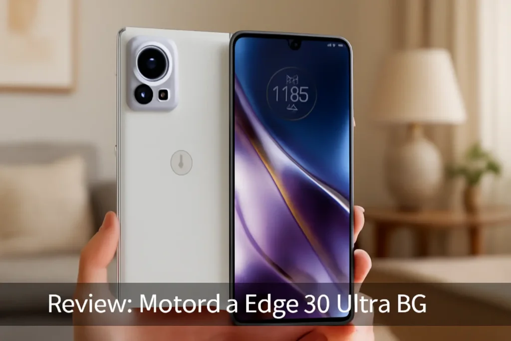 Smartphone Motorola Edge 30 Ultra 5G 256 GB 12 GB RAM Branco - Desempenho Imbatível e Design Inovador