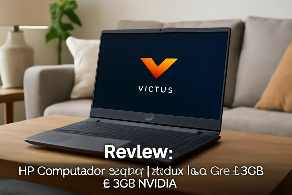 HP Computador portátil Victus 15,6" Core i5 8GB 512GB NVIDIA