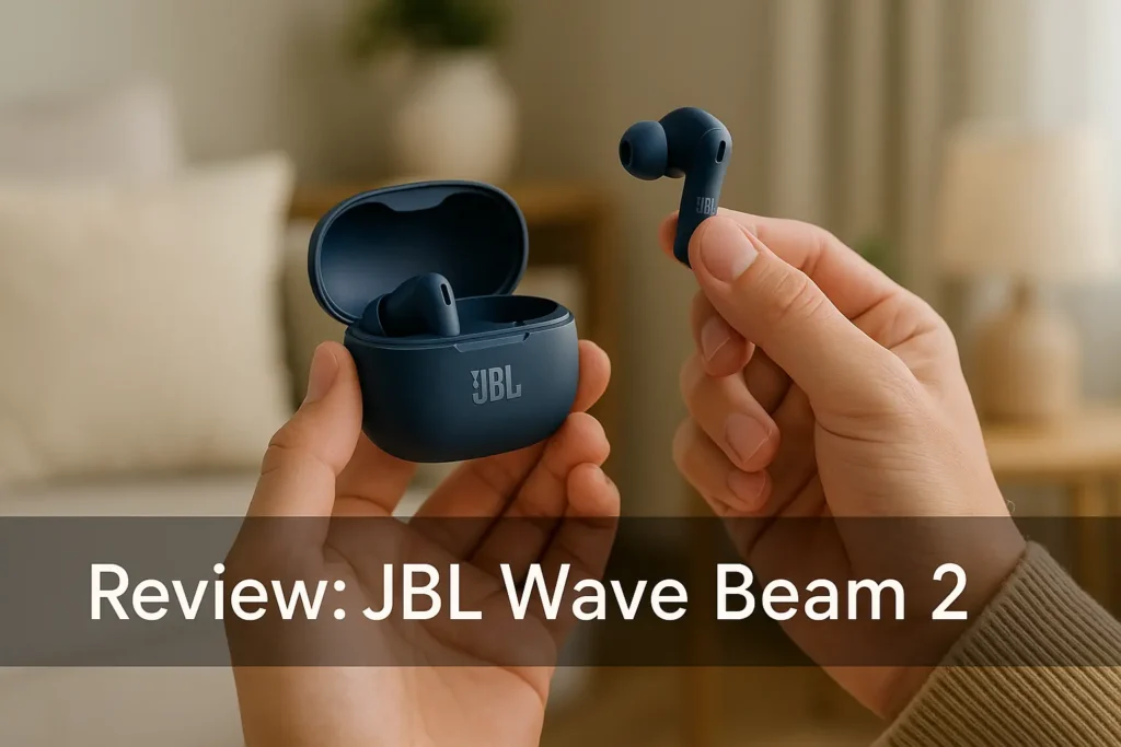Top Cinco JBL wave beam 2 azul