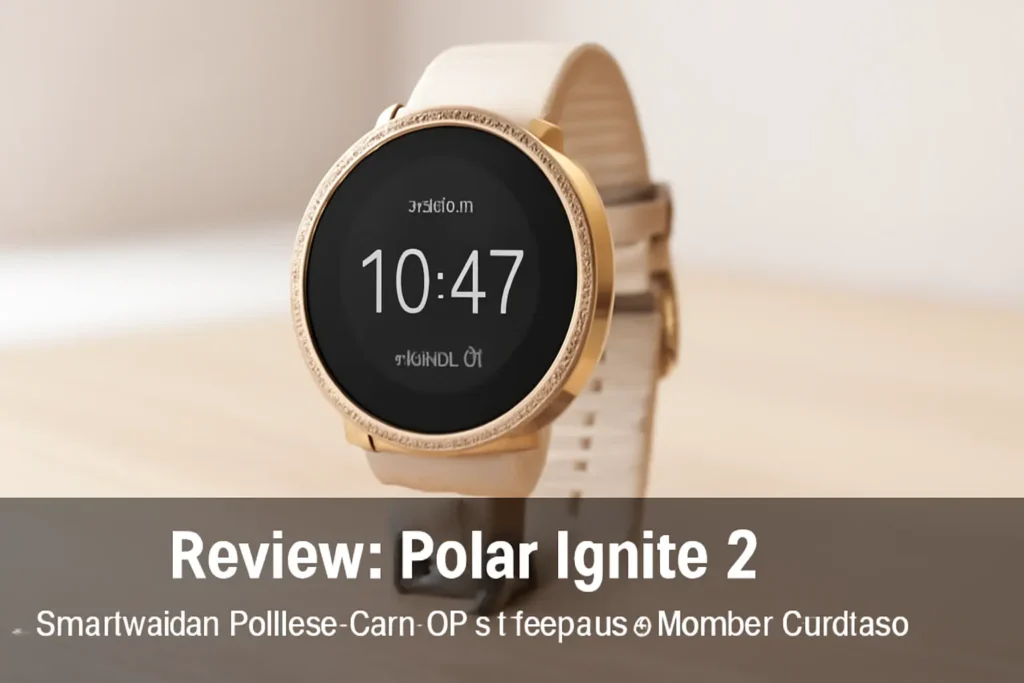 Polar Ignite 2 - Smartwatch Fitness com GPS Integrado e Monitor Cardíaco