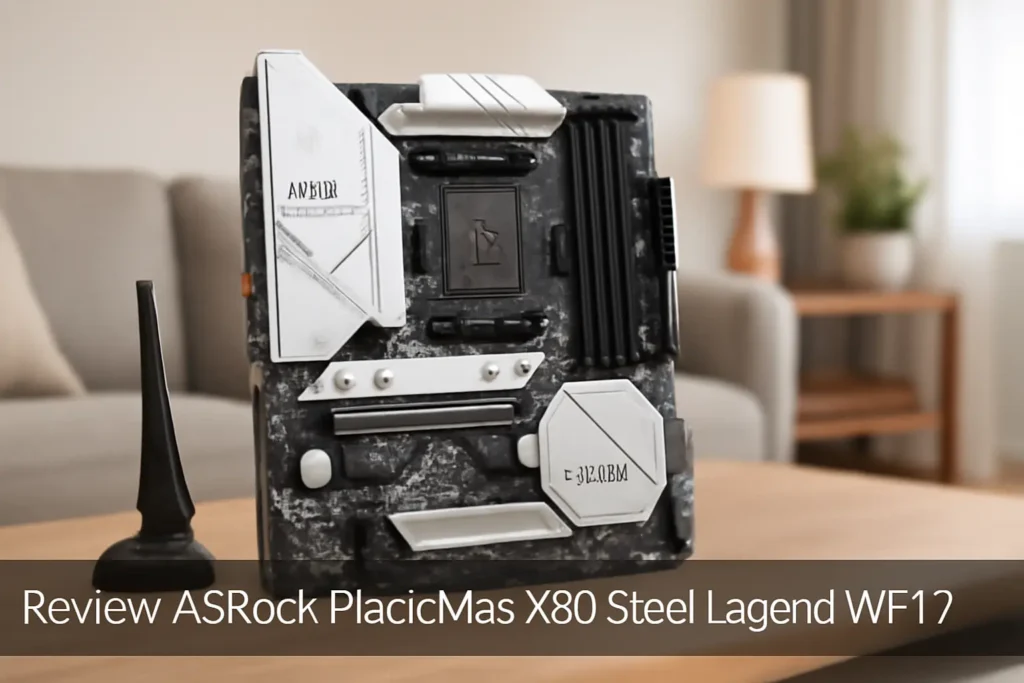 ASRock Placa Mãe X870 Steel Legend WiFi 7 - Alta Performance para AMD Ryzen