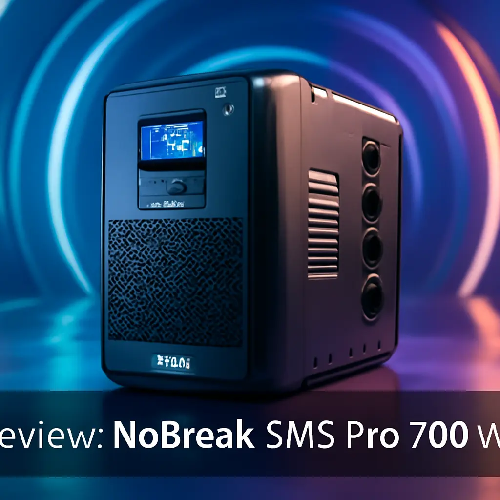 NOBREAK SMS PRO 700 WIFI - Potência 700VA, 6 Tomadas e Senoidal