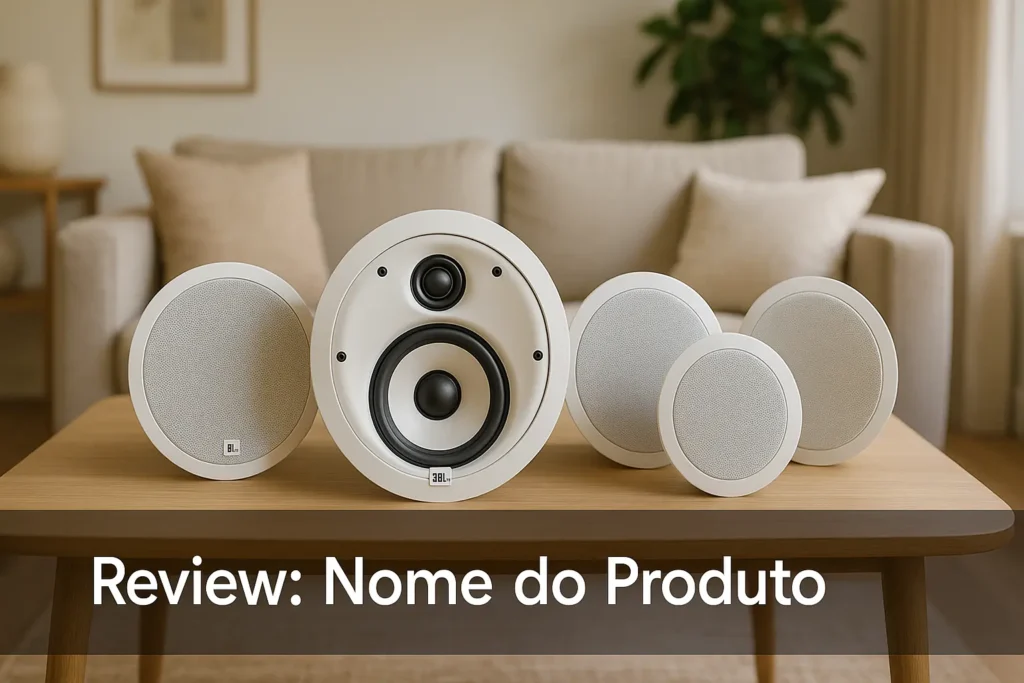 Principais 5 caixas de som de embutir JBL