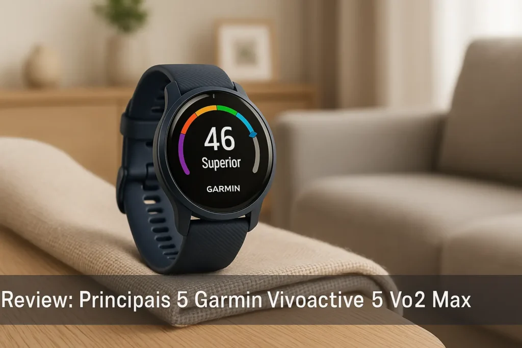 Principais 5  Garmin vivoactive 5 vo2 max