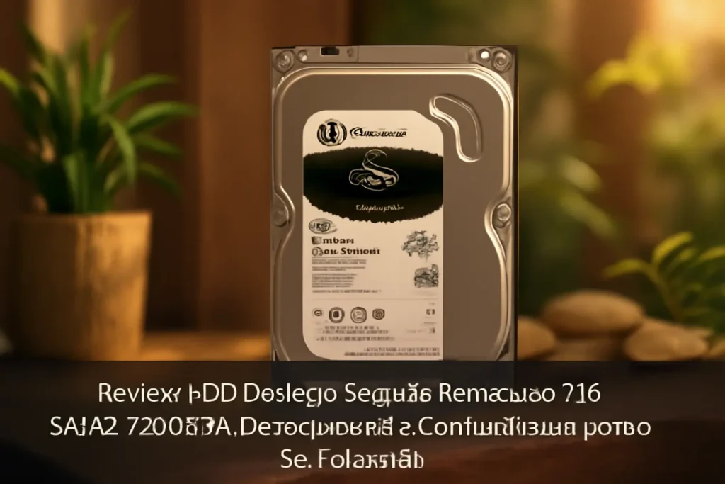 HDD Desktop Seagate Barracuda 2TB SATA3 7200RPM: Desempenho e Confiabilidade para o Seu Desktop