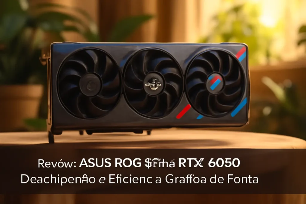 ASUS ROG Strix RTX 4060: Desempenho e Eficiência Gráfica de Ponta