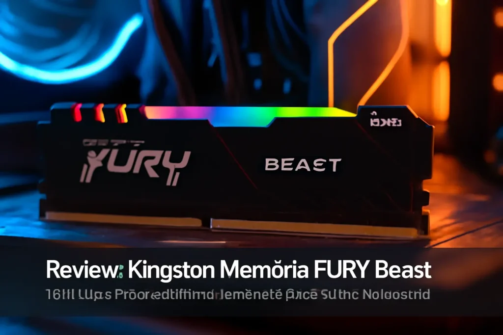 Kingston Memória Fury Beast RGB 16GB 3200MT/s DDR4: Desempenho e Estilo Imbatíveis
