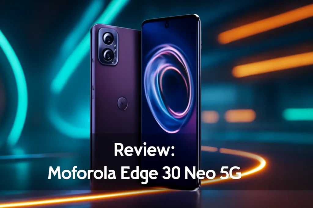 Smartphone Motorola Edge 30 Neo 5G: Desempenho e Inovação em um Design Compacto