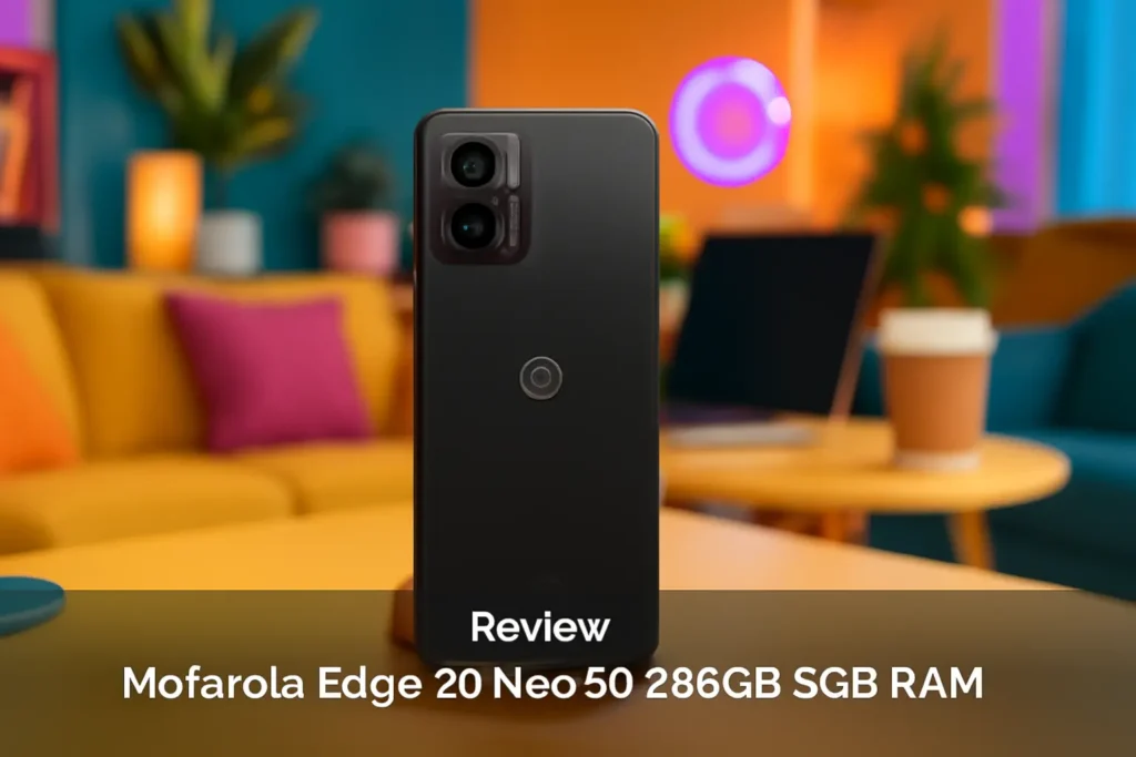 Smartphone Motorola Edge 30 Neo 5G 256GB 8GB RAM Black Onyx: Desempenho e Inovação Compacta